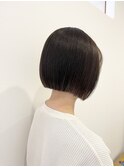 切りっぱなしボブ