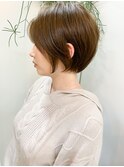 【mee.】ハセガワヒトシ 丸み 大人ミニショート