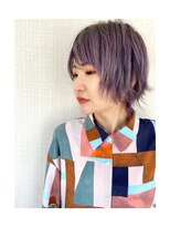 ルネシミズ(Rune shimizu) 伸ばしかけウルフショート