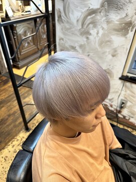 ヘアー クリエイト カルバリ(HAIR CREATE Calbari) ホワイトシルバー