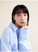 トレンドワイドバングボブ[新宿]