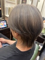 ヘアギャラリーグラス(Hair Gallery glass) ケアブリーチ＋カラー＋4stepトリートメント