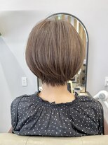 リノラココ(Lino la koko)&nbsp;スッキリ丸みショート【BACK】