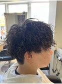 ツイストスパイラルパーマ　ソフトツイスト　メンズパーマ