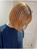 大人ショートボブミニボブ丸みショートボブ前髪あり