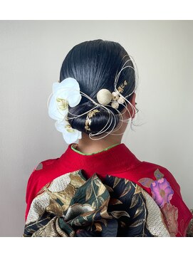 ホワイトルーム(White Room) 成人式 × 振袖ヘア