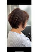 前下がりショートボブ
