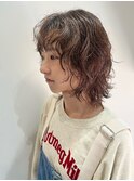 乾燥毛ダメージ毛の方に☆酸性パーマウルフレイヤーこなれミディ