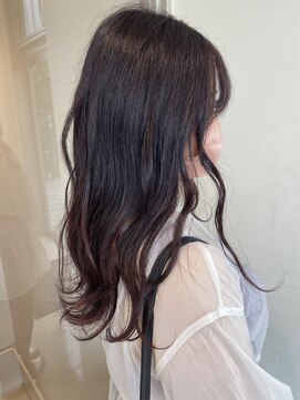 アチーブ ヘア デザイン(achieve hair design) ナチュラルピンクブラウンx艶カラー小顔10代20代30代大人可愛い