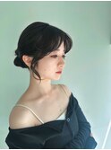ワンホンヘア　お団子ヘア◎20代30代40代
