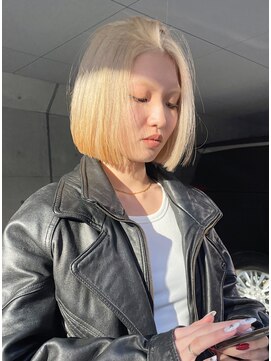 レコ 渋谷(LECO) ブリーチ2回でできるカラー