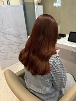 ジーナ  札幌大通(Zina)&nbsp;美髪＊オレンジブラウン＊髪質改善＊Zina札幌大通