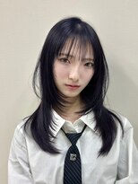 アンカーバイナチュラル(anchor by natural)&nbsp;韓国風/レイヤー/小顔/前髪カット/髪質改善/グレージュ/透明感