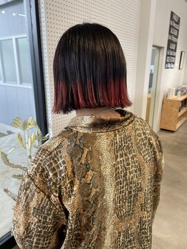 コクウ(COCU) デザインカラー　ケアブリーチ　ボブ