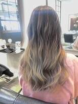ヘアーラニッシュ 三郷中央店(hair Lanish)&nbsp;くすみグレージュ/バレイヤージュカラー/20代30代40代