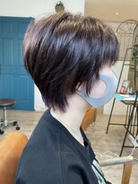 イト リトルヘアガーデン(ito. little hair garden) インナーカラー×襟足改善ショート