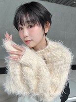 ユーフォリア 新宿通り(Euphoria) 大人の耳かけミニボブ*切りっぱなしボブ*ショートボブカット