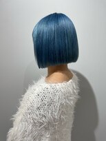 リガナッツ 池袋店(Riganuts)&nbsp;ボブ/ミニボブ/ブリーチ/ダブルカラー/ハイトーン/ブルー