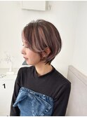 大人可愛いショートのアンブレラカラー【suiw】昭和町/天王寺