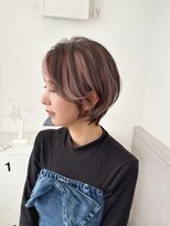 スイ(suiw)&nbsp;大人可愛いショートのアンブレラカラー【suiw】昭和町/天王寺