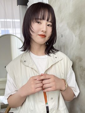 エトネ ヘアーサロン 仙台駅前(eTONe hair salon) ［ eTONe ］外ハネ layer × deep silver