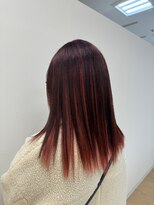 エムスリーヘアー イオンマリンピア店(MIII HAIR)&nbsp;ローアンブレラカラー ケアブリーチ インナーカラー レイヤー