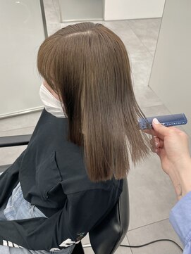 ゴウトゥデイシェアサロン 町田店(GO TODAY SHAiRE SALON) ブリーチ無しグレージュカラー♪