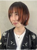 レイヤーボブ姫カットミディアムレイヤー