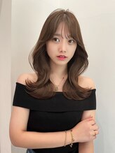 【髪質改善カラー&中韓レイヤー】トレンドである髪質改善と、中韓スタイルをご提供