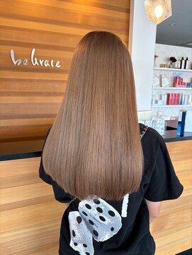 ビーグレイス 美濃加茂店(be Grace) アッシュベージュ×20代重めまとまりロング