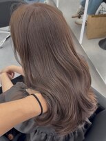 アルドーレフィエロ シンサイバシ(Ardore fiero shinsaibashi)&nbsp;ブリーチなしダブルカラーでつくるシアーグレージュ♪