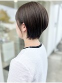 ふわっとした丸みが可愛い、大人ショート