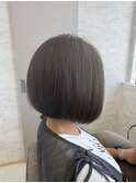 まるみ重めボブ