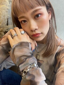 スリーバイベルベット(THREE...by velvet) メルティベージュ♪ブリーチカラー/オージュア