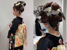 ベルジュバンスサロン べる美容室 調布店の雰囲気(着付けやヘアセット・ヘアメイクまで!お気軽にご相談下さい♪)