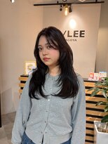 アイリー 名古屋(A/LEE)&nbsp;ロングレイヤー/透明感黒