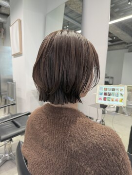 グレージュボブ