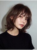 外ハネミディ