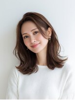 e.m.a プレミアムビューティーサロン 栄駅店(e.m.a PREMIUM BEAUTY SALON) レイヤーカット/イメチェン/外ハネボブ/美髪/ワイドバング/髪型