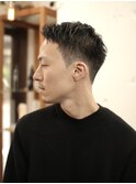 MEN’S HAIR/ベリーショート/刈り上げ/恵比寿/七三分け