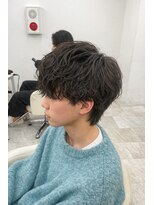 アイトーキョープラスシー 横浜(AI TOKYO+Sea) MEN’S横浜/ラウンドマッシュ/シャドウパーマ/高島町