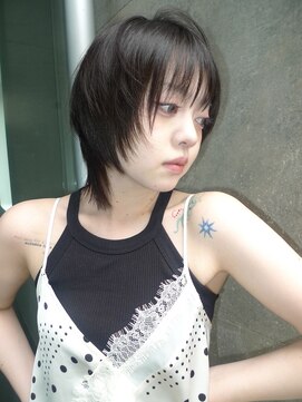 ベンジー 中目黒店(benji) 夏のイメチェン ショートレイヤー ショートカット グレージュ