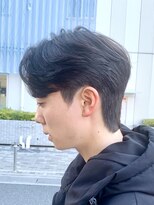 ディライト(Delight)&nbsp;ニュアンスパーマダウンパーマ毛流れセンターパート韓国ヘア
