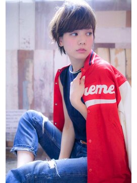 エース (ACE) ACE LA グレージュ×グランジボブ