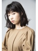 無造作なシアーミディアム