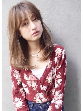 マルツ 銀座(maltu) 【色っぽ シースルーバング 透明感】 シルバーベージュカラー