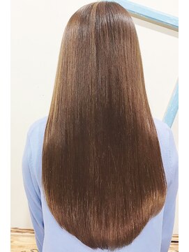 ウェイク ヘアー メイク(wake hair make) 乾かすだけ◎30代☆小顔丸みロング×透明感ナチュラルカラー