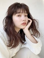 アイティー バイ アルバム 中野店(IT by ALBUM)&nbsp;アッシュミディアム_厚めバングローライトスリークボブ_57140