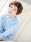 *mod's姪浜*…大人かわいい個性的フォギーベージュ小顔ショートd