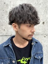 エリマ 調布(elima)&nbsp;ツイストパーマ/スパイラルパーマ/ツーブロック/メンズマッシュ